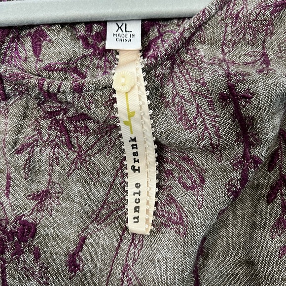 Uncle Frank Linen Blend Beautiful Dress- XL - Picture 9 of 9